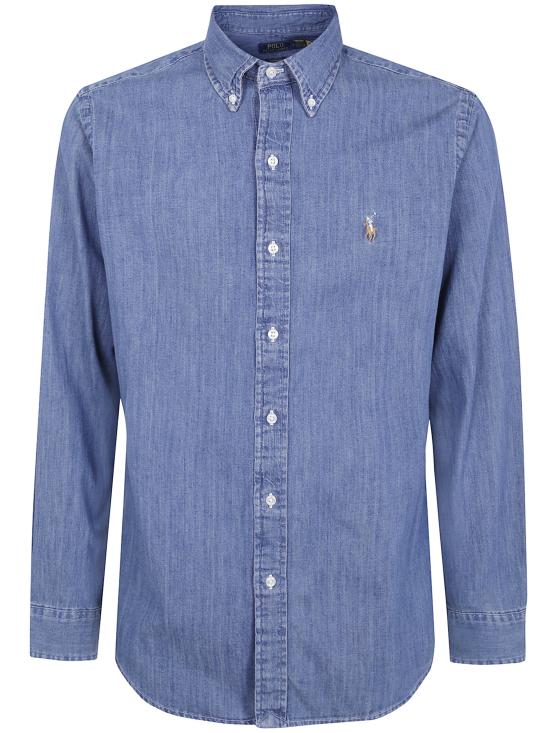 26FW 폴로 랄프로렌 포니로고 자수 데님 셔츠 710 792 043 001 099 DENIM
