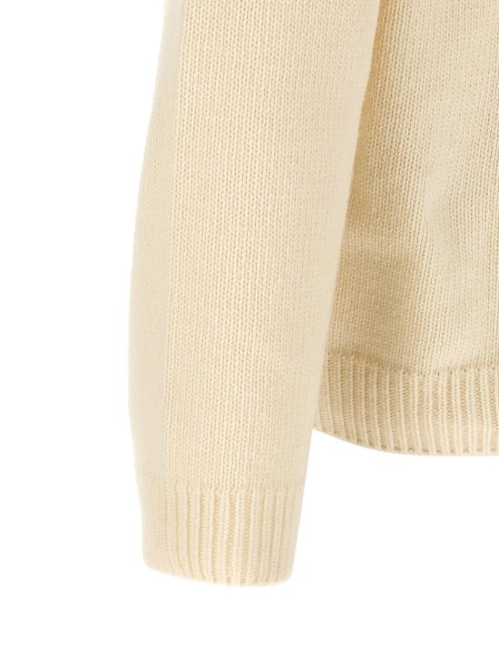 26FW 오프화이트 니트웨어 책벌레들이 공유하는 스웨터와 카디건 화이트 - OFF WHITE