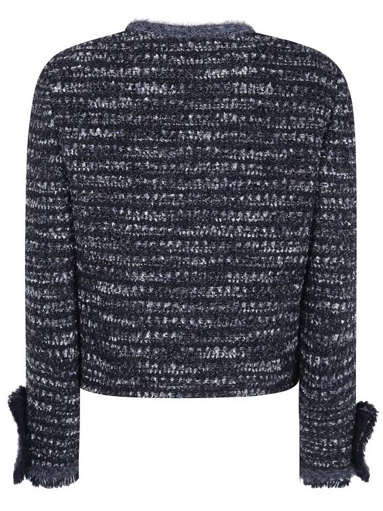 26FW 엠포리오 아르마니 수트 자켓 EW004236 AF24396 FC366 MELANGE GREY - EMPORIO ARMANI