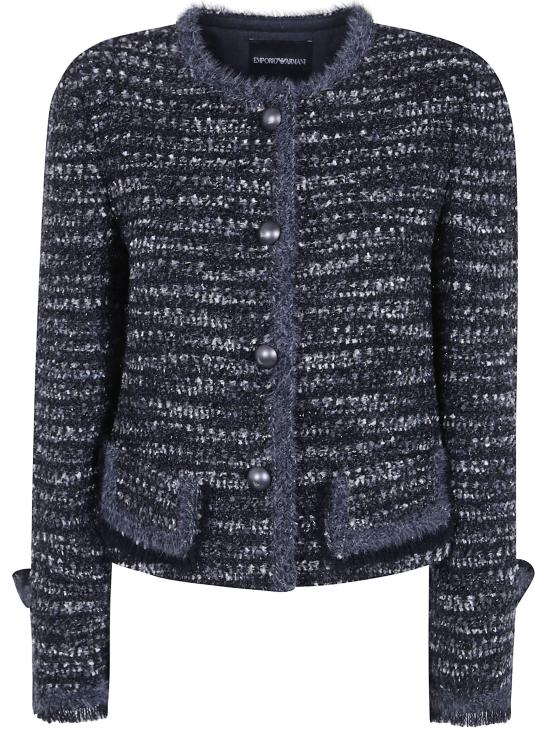 26FW 엠포리오 아르마니 수트 자켓 EW004236 AF24396 FC366 MELANGE GREY