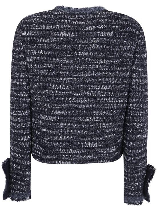 26FW 엠포리오 아르마니 수트 자켓 EW004236 AF24396 FC366 MELANGE GREY - EMPORIO ARMANI