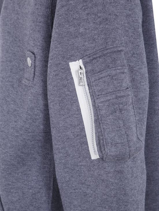 26FW 사카이 후드 티셔츠 26 04126M 301 GRAY - SACAI
