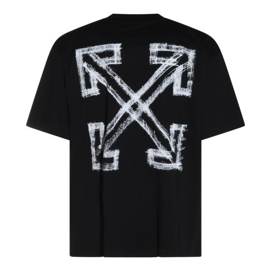 26FW 오프화이트 반팔 티셔츠 OMAA120F26 JER00Y001 BLACK - OFF WHITE