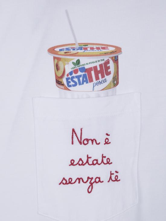 26FW 세인트바쓰 탑 TSHM001 02324F 01N EMB ESTATHE NO PEA - MC2 SAINT BARTH