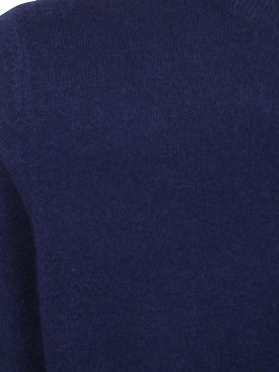 26FW 브루넬로 쿠치넬리 캐시미어 니트 M2200100 099 CW425 BLUE - BRUNELLO CUCINELLI
