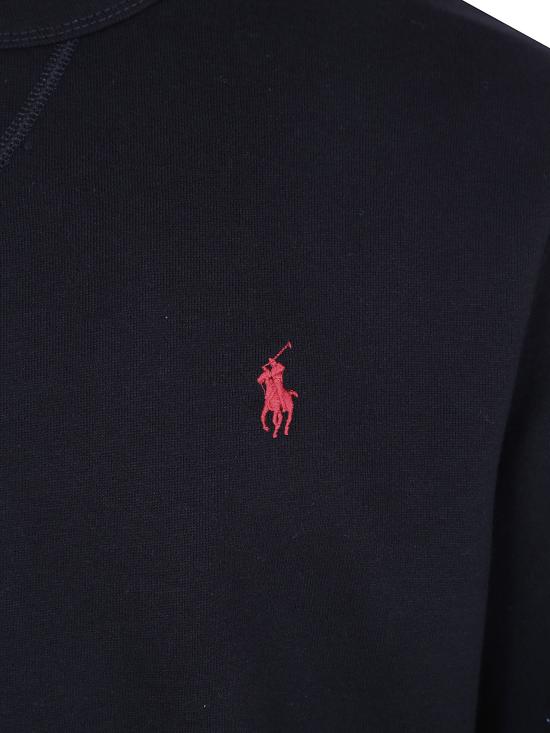 26FW 폴로 랄프로렌 포니 로고 자수 맨투맨 710 766 772 001 099 POLO BLACK - POLO RALPH LAUREN