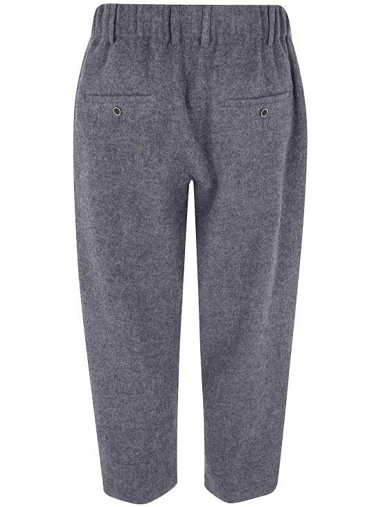 26FW 우마 왕 트레이닝/조거 팬츠 UM3518 WV UW800 GREY - UMA WANG