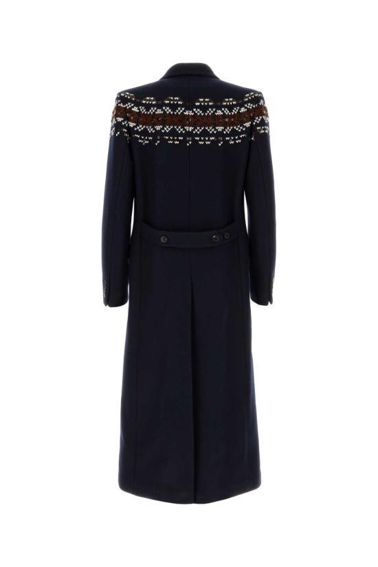 26FW 드리스 반 노튼 코트 2620202384216 509 Blue - DRIES VAN NOTEN