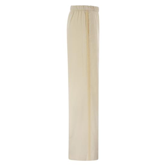 26FW 에르노 스트레이트 팬츠 PT00058DR IVORY - HERNO