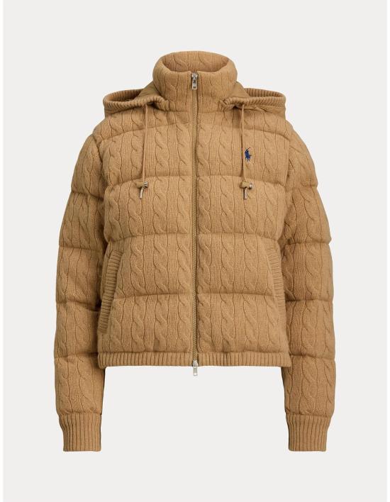 26FW 폴로 랄프로렌 숏패딩 211A10457005 260 MEDIUM BEIGE
