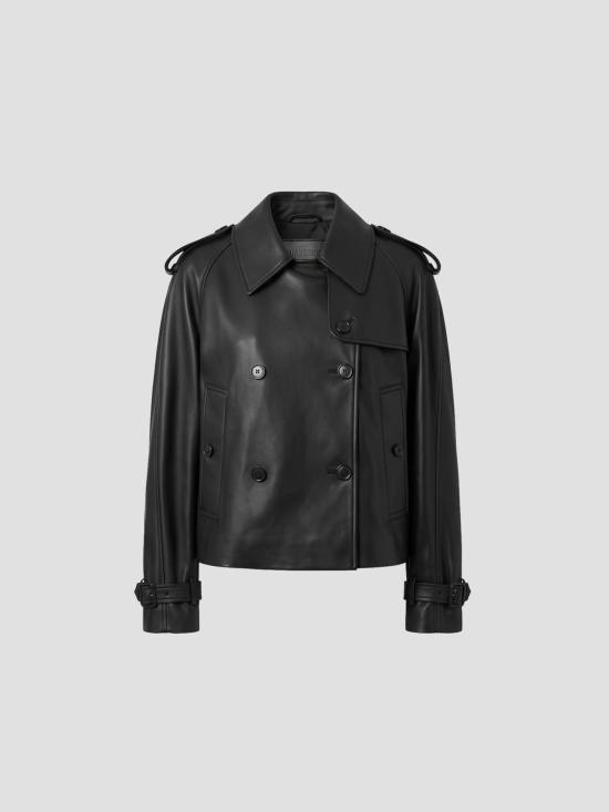 26FW 버버리 가죽 자켓 8127296 A1189 BLACK