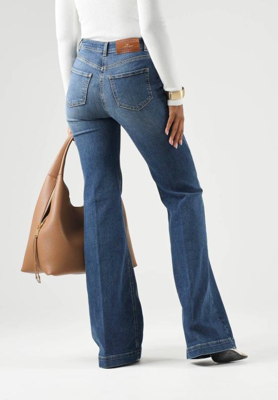 26FW 엘리자베타프랜치 데님 팬츠 PJ12D66E2 139 BLUE VINTAGE - ELISABETTA FRANCHI
