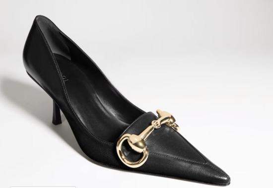 26FW 구찌 불바르 가죽 펌프스 875068AAGOE 1000 BLACK - GUCCI
