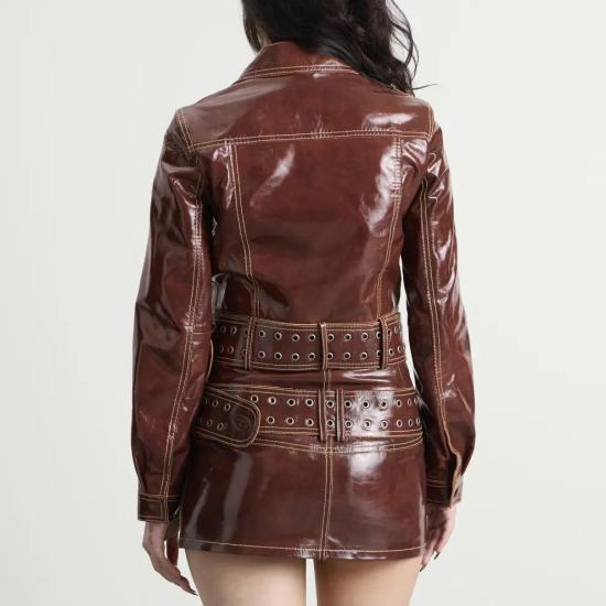26FW 디젤 자켓 A221670SIBQ 77Q BROWN - DIESEL