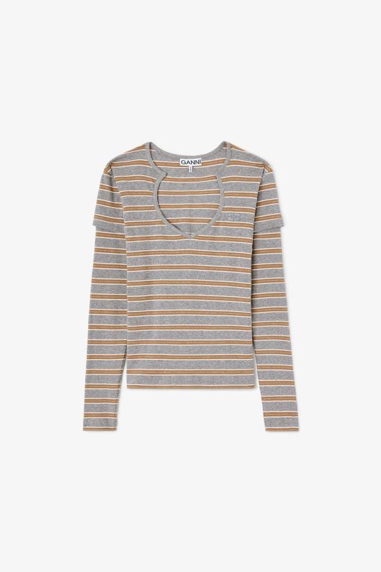 26FW 가니 긴팔 티셔츠 A1040483 920 PALOMA