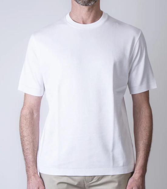 26SS 에르노 반팔 티셔츠 JG000206U52059 1000 WHITE