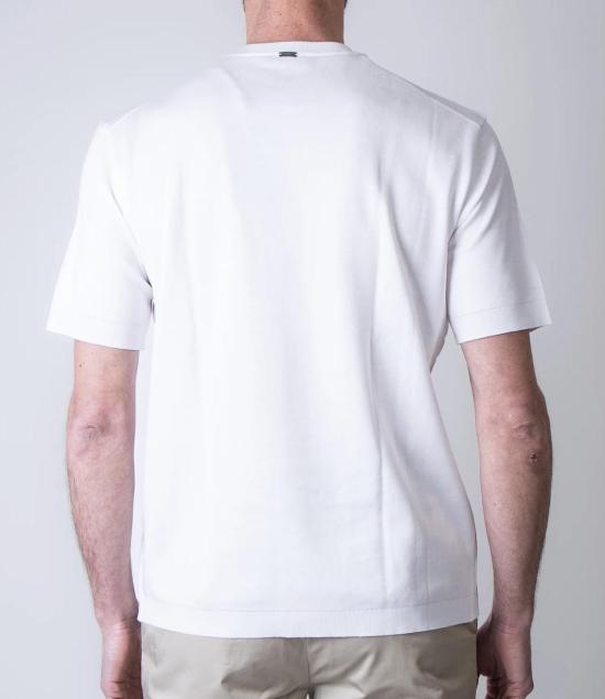 26SS 에르노 반팔 티셔츠 JG000206U52059 1000 WHITE - HERNO