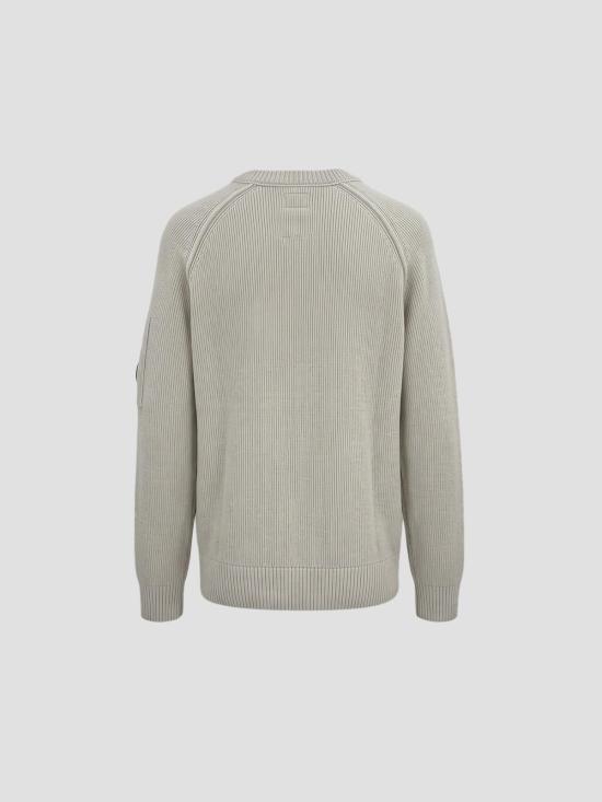26FW 씨피 컴퍼니 스웨터 21CMKN196A005558G 103 GAUZE WHITE - C.P. COMPANY