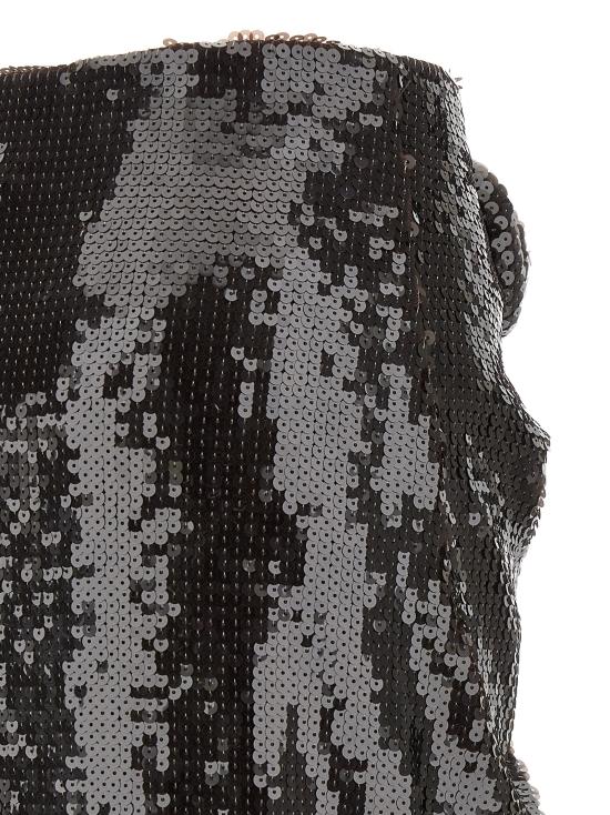 26FW 로테이트 바이 크리스텐슨 미디 스커트 11669816671667 Brown - ROTATE BY BIRGERCHRISTENSEN