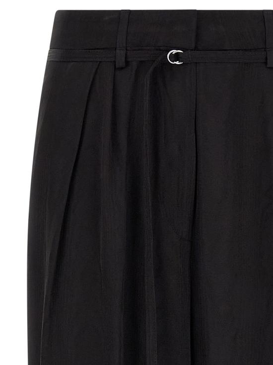 26FW 드리스 반 노튼 스트레이트 팬츠 2621309064024900 Black - DRIES VAN NOTEN