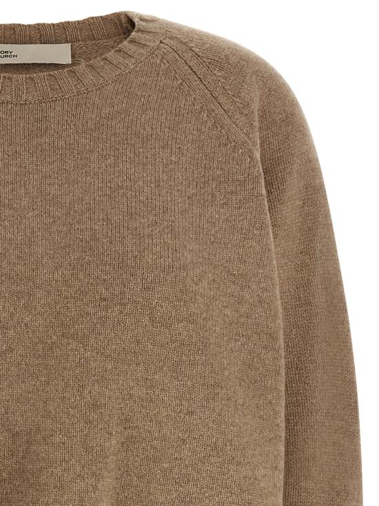 26FW 토리버치 스웨터 171871296296 Beige - TORY BURCH
