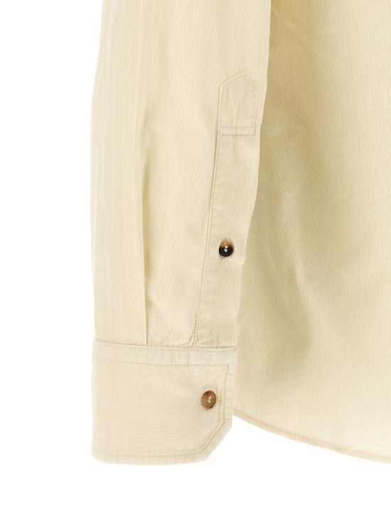 26FW 브루넬로 쿠치넬리 긴팔 셔츠 ML6884008C6066 White - BRUNELLO CUCINELLI