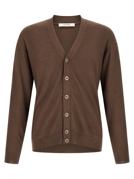 26FW 르메르 릴렉스 트위스트 가디건 PO0052LK1063BR310 Brown