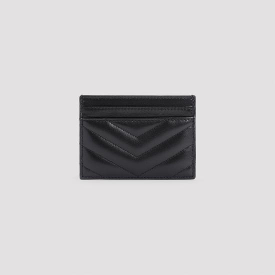 26FW 생로랑 카산드라 마틀라세 카드 케이스 423291 AAA44 1000 NERO - SAINT LAURENT