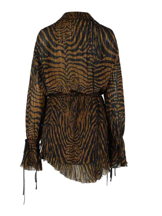 26SS 블루마린 민소매 티셔츠 2A802AM5179 Animal Print - BLUMARINE