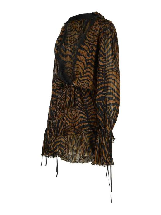 26SS 블루마린 민소매 티셔츠 2A802AM5179 Animal Print - BLUMARINE