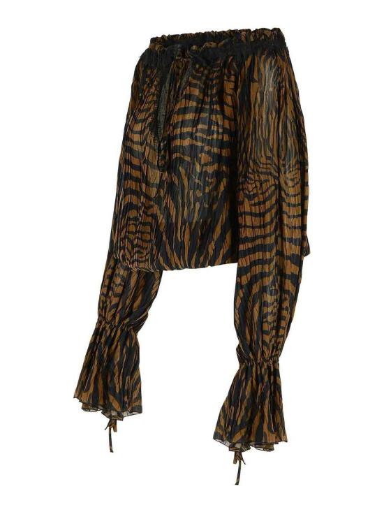 26SS 블루마린 블라우스 2C440AM5179 Animal Print - BLUMARINE