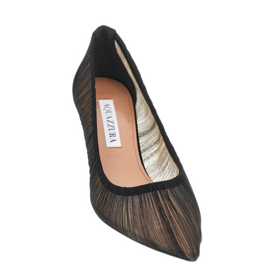 26SS 아쿠아주라 힐/펌프스 VLEMIDP0TST Black - AQUAZZURA