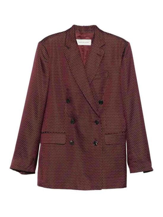 25FW 드리스 반 노튼 수트 자켓 2520104322350358BUR BURGUNDY