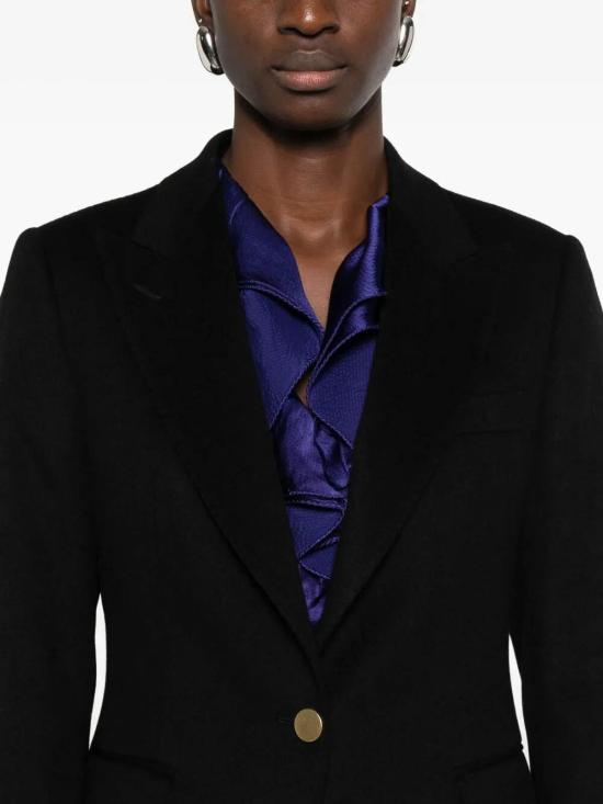 25FW 포르테포르테 터틀넥 14425MYTSHIRTAVORIO Black - FORTE FORTE