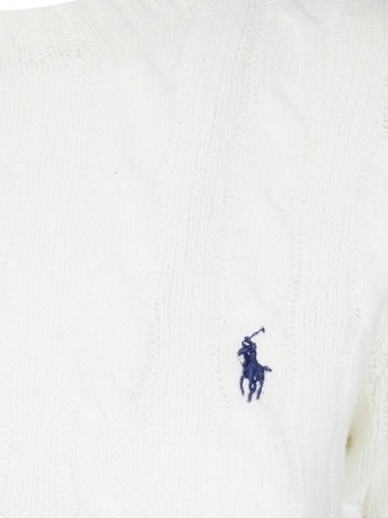 26FW 폴로 랄프로렌 폴로 자수 케이블 니트 스웨터 211971865001 AUTHENTICCREAM BEIGE - POLO RALPH LAUREN