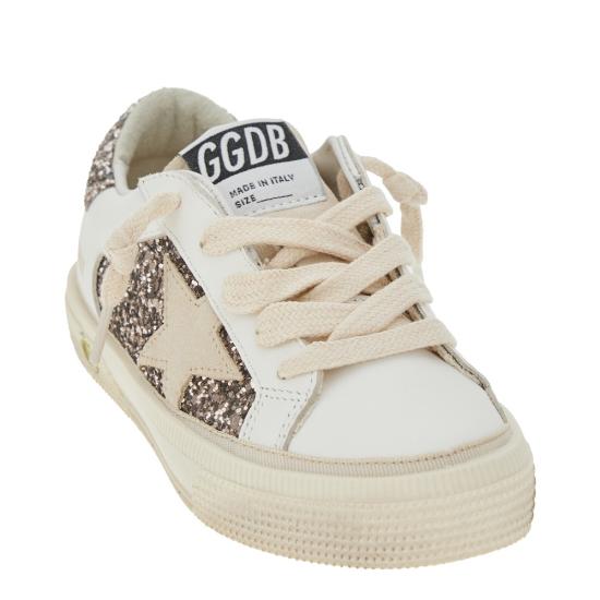 26SS [키즈] 골든구스 슈즈 GYF00715F005321 White - GOLDEN GOOSE