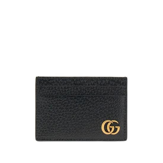26SS 구찌 GG 마몽 레더 머니 클립 436022DJ20T Black