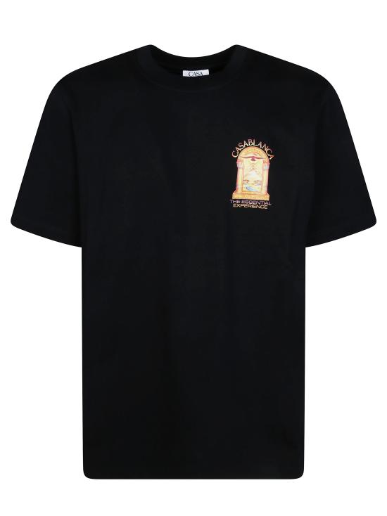 26FW 카사블랑카 반팔 티셔츠 MAW26JTS001 13 NERO