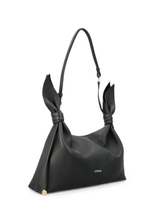 26FW 로에베 미디움 스카프 백 ABNYBNMX01 1100 BLACK