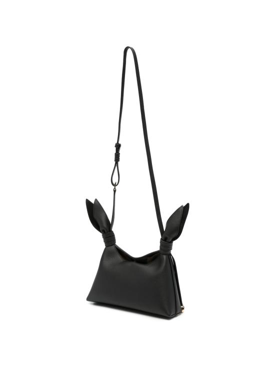 26FW 로에베 미니 스카프 가죽 숄더백 미니 스카프 가죽 숄더백 ABNYUNNX01 1100 BLACK - LOEWE