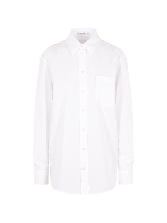 26FW 더로우 Gavina 셔츠 10477W4393 WHITE WHT
