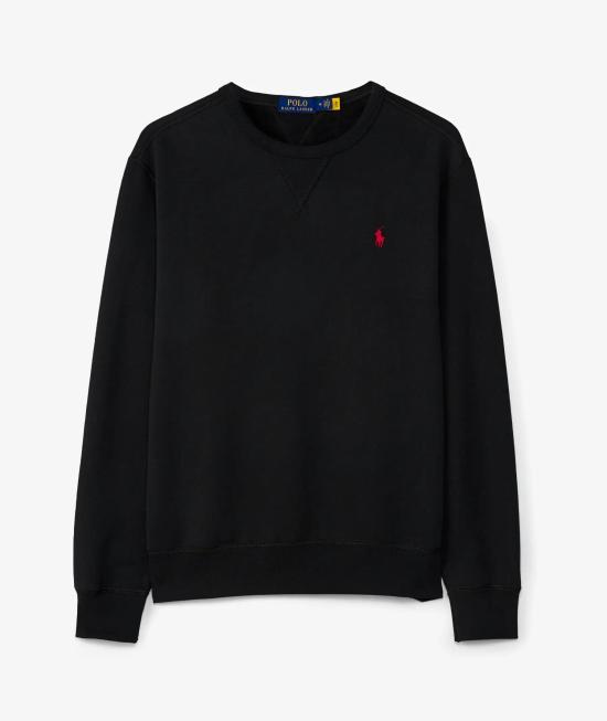 26FW 폴로 랄프로렌 포니 로고 자수 맨투맨 710766772001 POLOBLACK