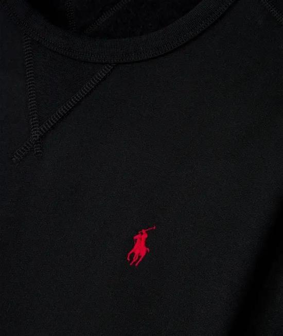 26FW 폴로 랄프로렌 포니 로고 자수 맨투맨 710766772001 POLOBLACK - POLO RALPH LAUREN