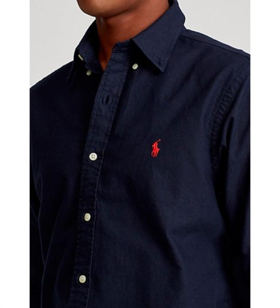 26FW 폴로 랄프로렌 커스텀 핏 버튼 다운 셔츠 710772290002 RLNAVY - POLO RALPH LAUREN