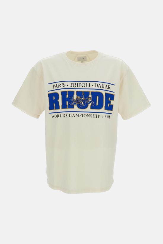 26FW 루드 반팔 티셔츠 RHPF26TT05012 6184 WHITEBLUE