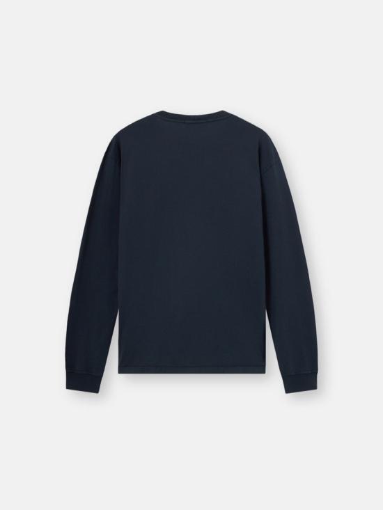 26FW 스톤 아일랜드 패치 슬림핏 롱슬리브 티셔츠 L2S152100031S0013 V0020 NAVYBLUE - STONE ISLAND