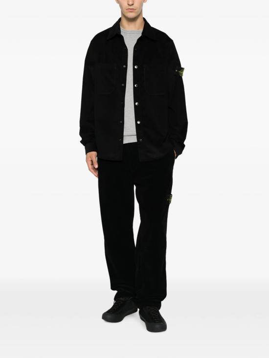 26FW 스톤 아일랜드 긴팔 셔츠 L2S151200042S0144 V0029 BLACK - STONE ISLAND
