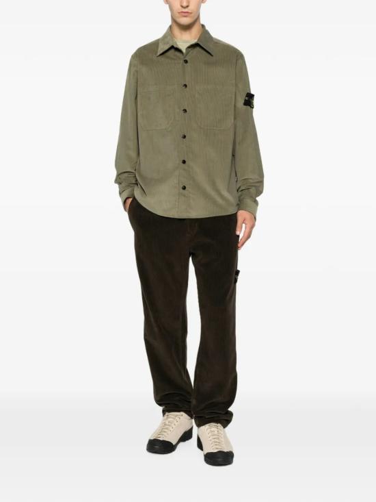 26FW 스톤 아일랜드 긴팔 셔츠 L2S151200042S0144 V005G MILITGREEN - STONE ISLAND