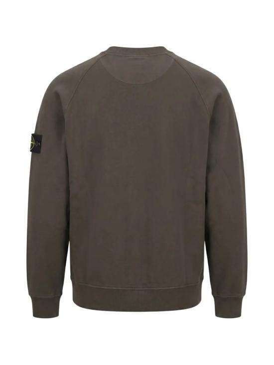 26FW 스톤 아일랜드 오가닉 코튼 플리스 오버사이즈핏 크루넥 스웨트셔츠 L2S156100008S0051 V0078 COALGREY - STONE ISLAND