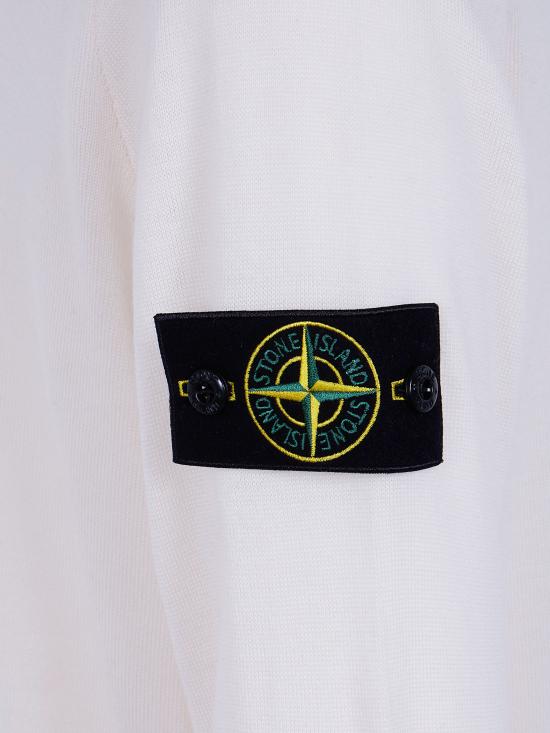 26FW 스톤 아일랜드 라이트 RWS 퓨어 울 크루넥 스웨터 L2S155100071S00C4 V0093 IVORY - STONE ISLAND